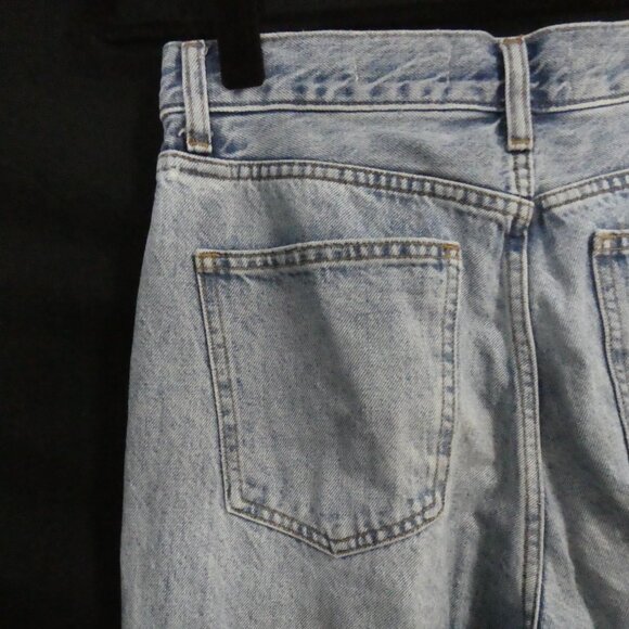 DENIM FORUM - The Jane 70's Super High Boot - 30L | size 28 | Blue Denim Jeans - Picture 10 of 16